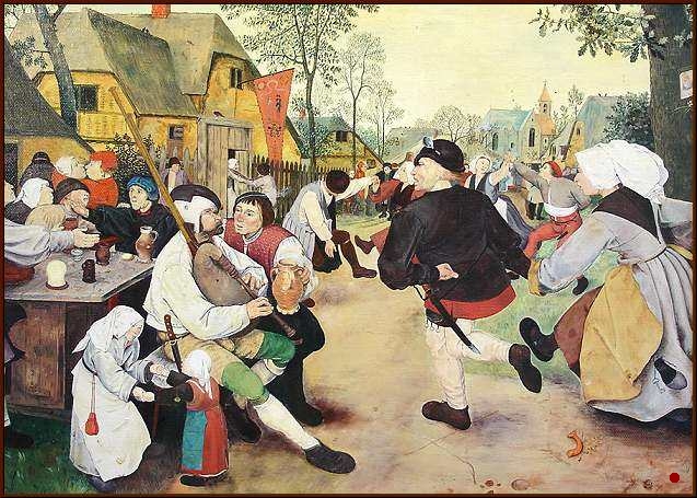 Olaf Korn, Winterlandschaft Kopie nach Pieter Bruegel 1565