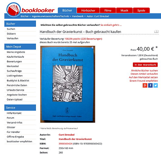 Handbuch der Gravierkunst